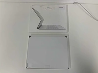 Apple - ipad pro 12.9-inch(3e, 4e, 5e generatie) magic qwerty keyboard white