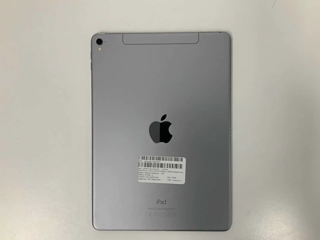 Apple - ipad pro 9.7-inch wifi+cellular 128gb space gray - afbeelding 3 van  3