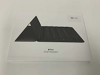 Apple - ipad smart keyboard for 10.5-inch ipad pro (1st gen) ipad (7th and 8th gen) ipad air (3rd gen) qwertz german, black, mx3l2d/a - afbeelding 1 van  2