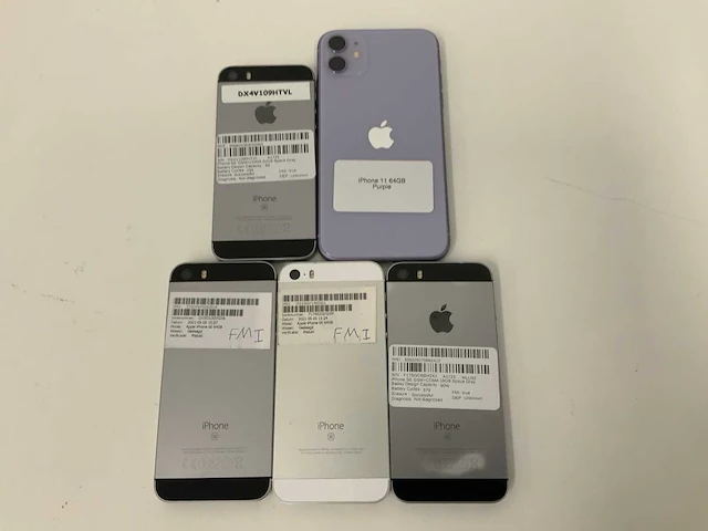 Apple - iphone 11 64gb purple & iphone se 16/32/64gb fmi (5x) - afbeelding 3 van  3
