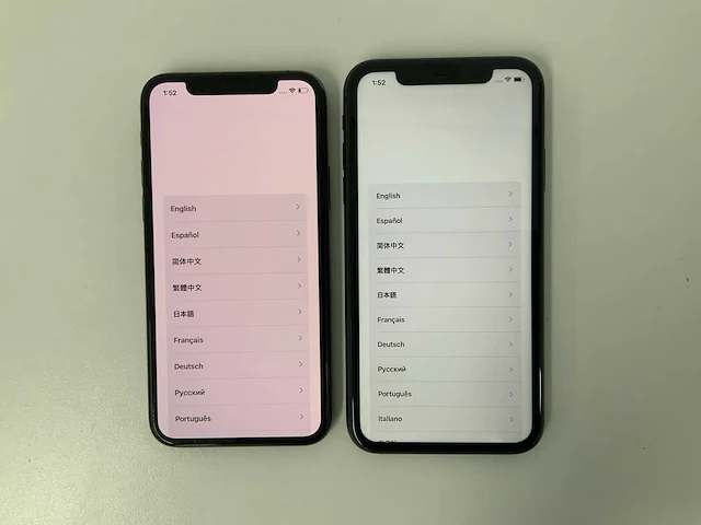 Apple - iphone 11 pro 64gb space gray + iphone 11 64gb black (2x) - afbeelding 1 van  3