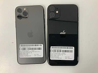 Apple - iphone 11 pro 64gb space gray + iphone 11 64gb black (2x) - afbeelding 3 van  3
