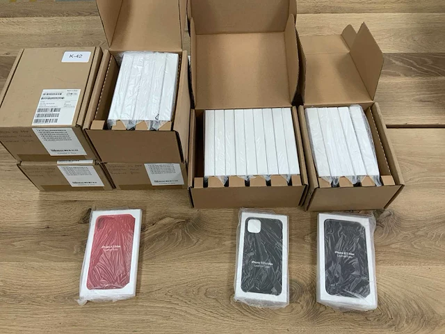 Apple - iphone 11 pro max & iphone xs max leather folio/cases (40x) - afbeelding 1 van  4