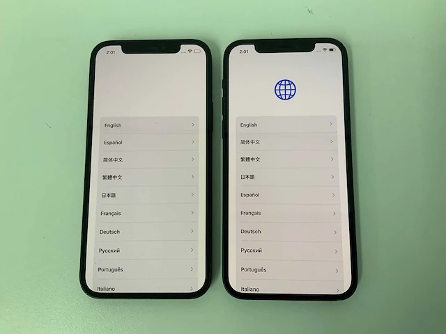 Apple - iphone 12 64/128gb black (2x) - afbeelding 1 van  3