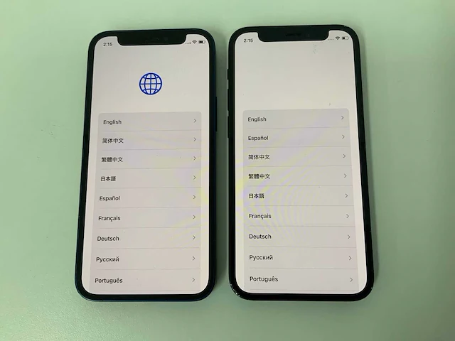 Apple - iphone 12 mini 64gb black/blue (2x) - afbeelding 1 van  3