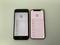 Apple - iphone 12 mini 64gb red + iphone se(2020) 2nd gen 64gb black (2x) - afbeelding 1 van  3