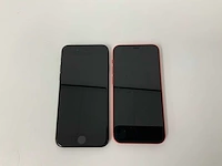 Apple - iphone 12 mini 64gb red + iphone se(2020) 2nd gen 64gb black (2x) - afbeelding 2 van  3