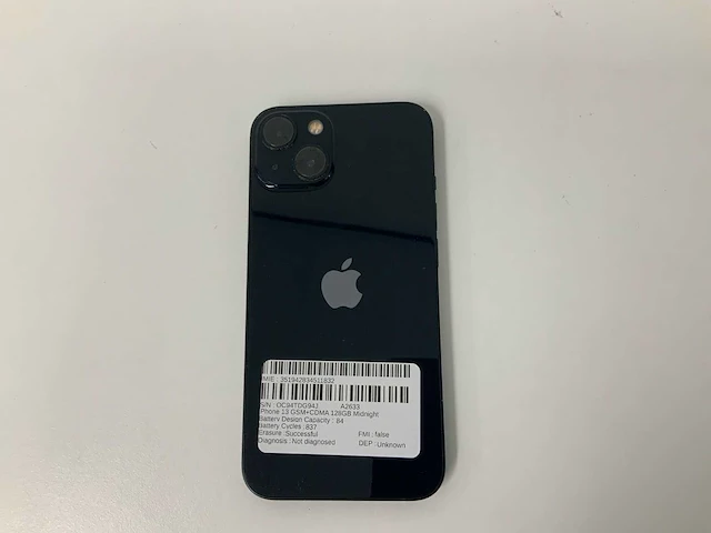 Apple - iphone 13 128gb black - mlpf3zd/a - afbeelding 3 van  3
