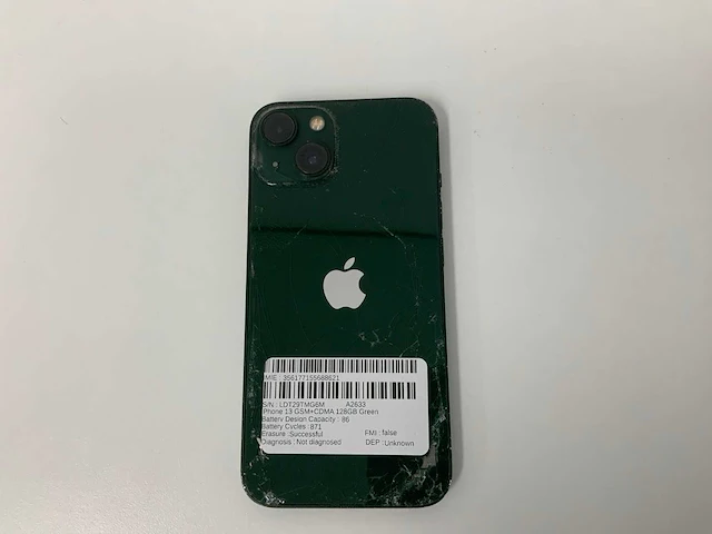Apple - iphone 13 128gb green - mngk3zd/a - afbeelding 3 van  3