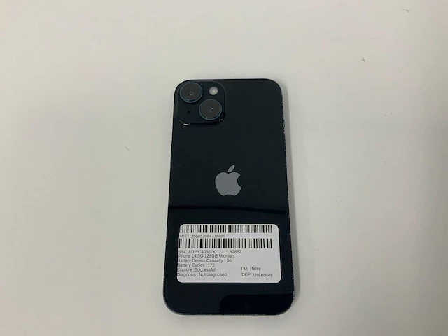 Apple - iphone 14 128gb midnight - mpuf3zd/a - afbeelding 3 van  3