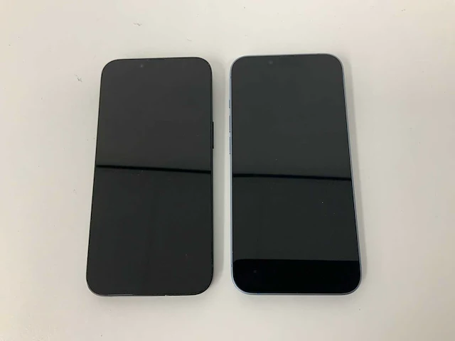 Apple - iphone 14 128gb midnight/blue (2x) - afbeelding 1 van  2