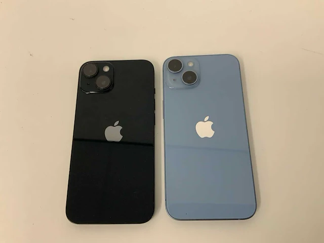 Apple - iphone 14 128gb midnight/blue (2x) - afbeelding 2 van  2