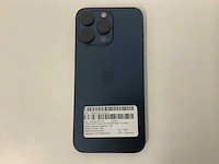Apple - iphone 15 pro max 256gb blue titanium - afbeelding 3 van  3