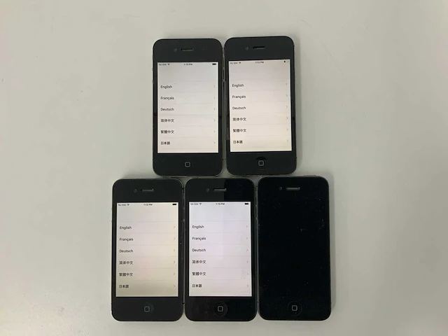 Apple - iphone 4s 16gb black (5x) - afbeelding 1 van  3