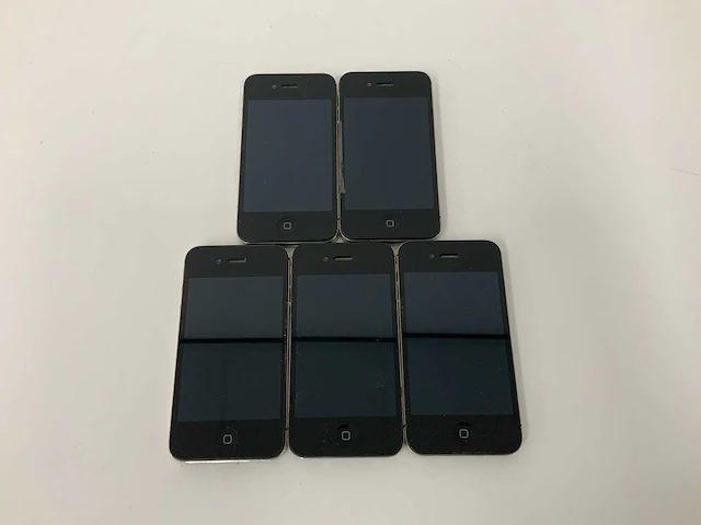 Apple - iphone 4s 16gb black (5x) - afbeelding 2 van  3