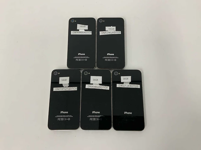 Apple - iphone 4s 16gb black (5x) - afbeelding 3 van  3
