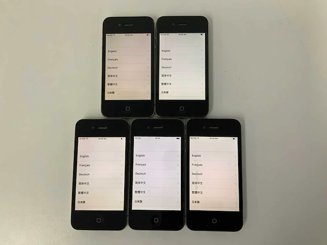 Apple - iphone 4s 16gb black (5x) - afbeelding 1 van  3