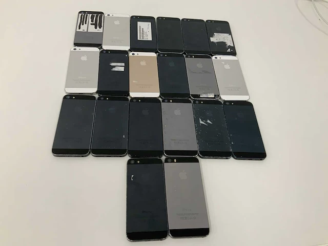 Apple - iphone 5/5s 16gb space gray/gold/silver (5x) - afbeelding 3 van  3