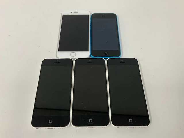 Apple - iphone 5c 8gb & iphone 6 32gb (5x) - afbeelding 2 van  3
