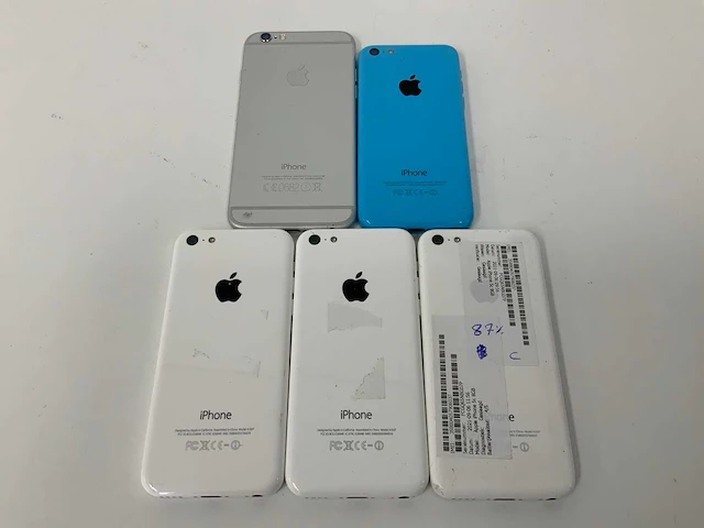 Apple - iphone 5c 8gb & iphone 6 32gb (5x) - afbeelding 3 van  3