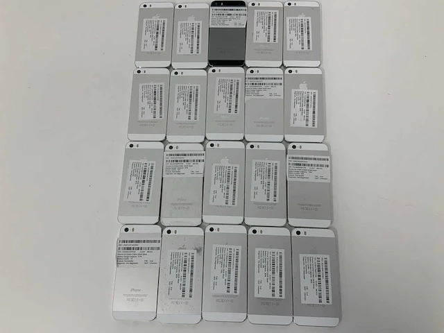 Apple - iphone 5s 16gb silver/space gray fmi (20x) - afbeelding 7 van  7