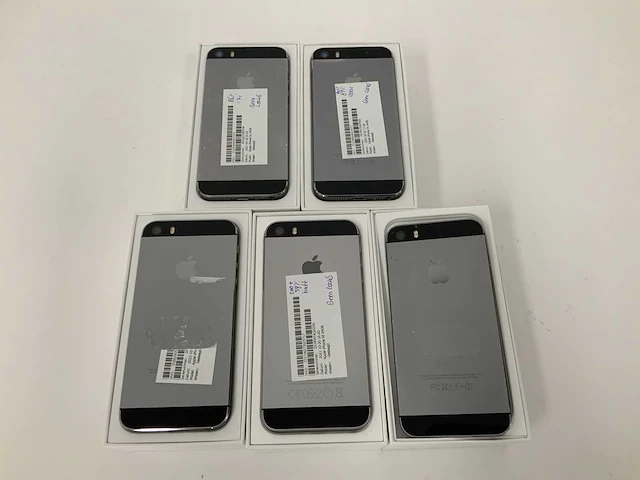 Apple - iphone 5s 16gb space gray + iphone se 64gb space gray (5x) - afbeelding 3 van  3