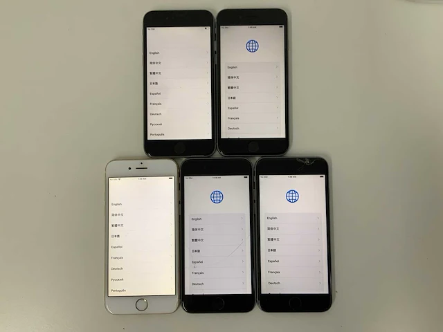Apple - iphone 6/6s 16/32gb space gray/gold (5x) - afbeelding 1 van  3