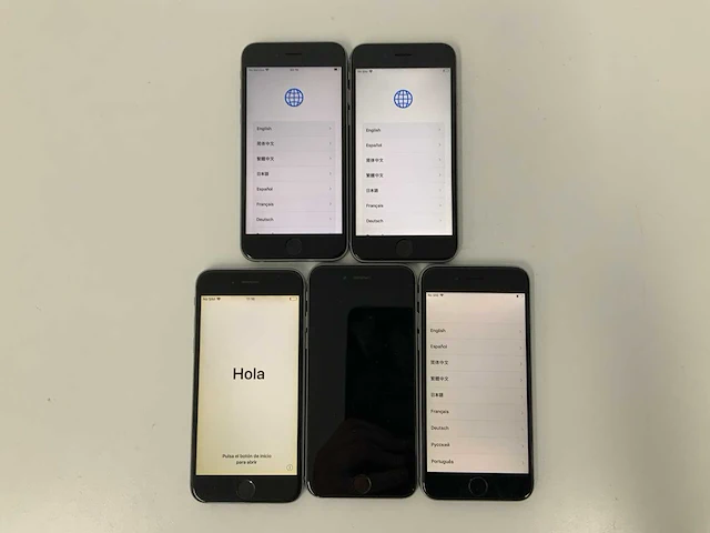 Apple - iphone 6/6s 32/64gb space gray fmi (5x) - afbeelding 1 van  3