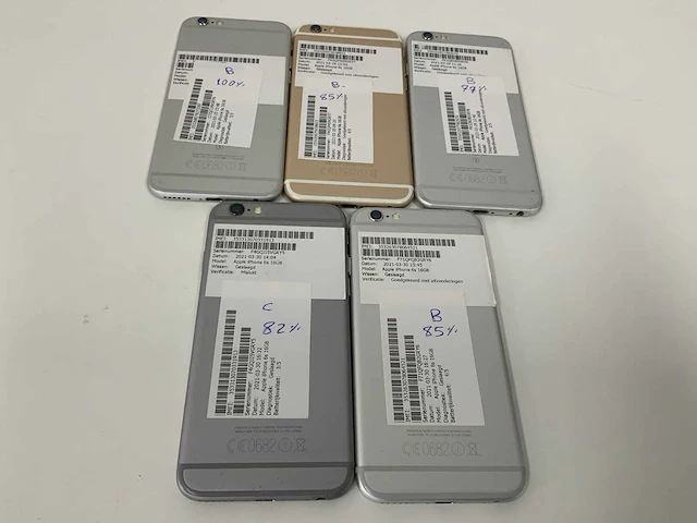 Apple - iphone 6s 16gb space gray/gold (5x) - afbeelding 3 van  3