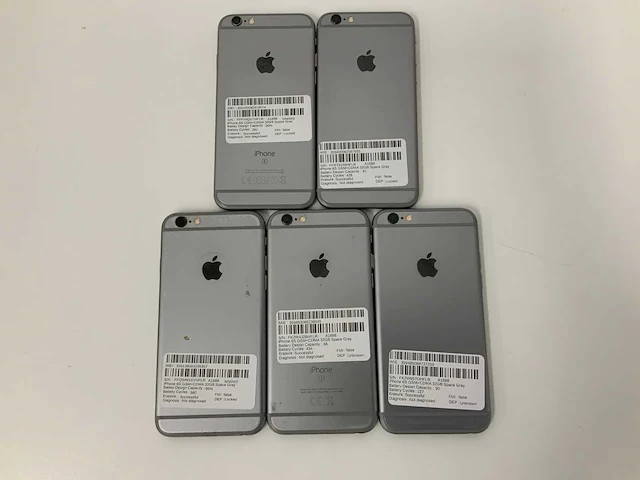 Apple - iphone 6s 32gb space gray (5x) - afbeelding 3 van  3