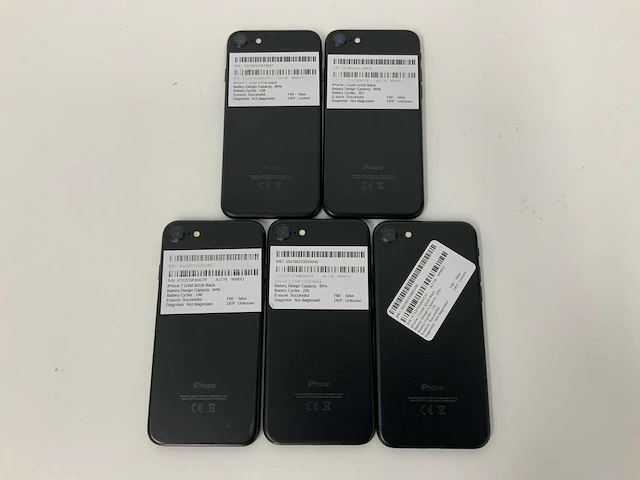 Apple - iphone 7 32gb black (5x) - afbeelding 3 van  3