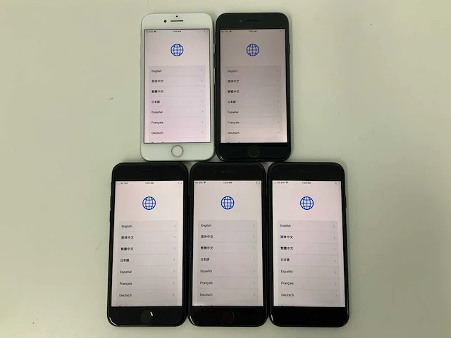 Apple - iphone 7 32gb black/silver (5x) - afbeelding 1 van  3