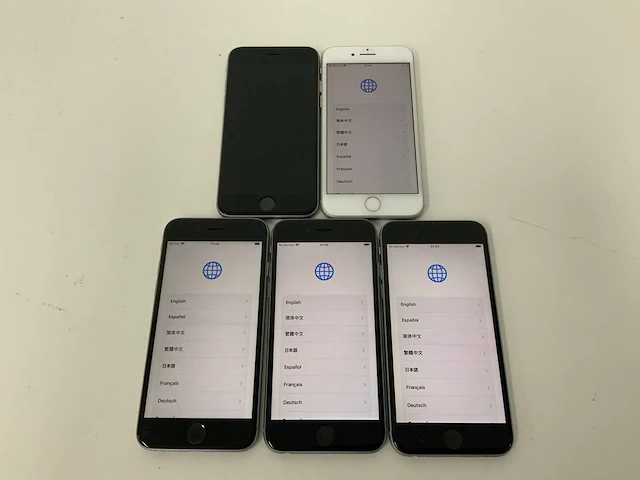 Apple - iphone 8 64gb silver & iphone 6s 16/32/128gb space gray fmi (5x) - afbeelding 1 van  3