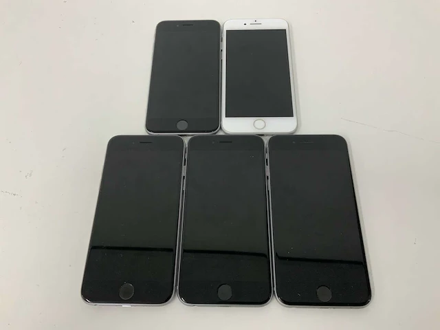 Apple - iphone 8 64gb silver & iphone 6s 16/32/128gb space gray fmi (5x) - afbeelding 2 van  3