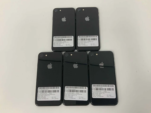 Apple - iphone 8 64gb space gray (5x) - afbeelding 3 van  3