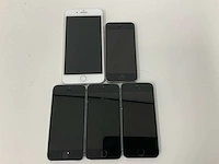 Apple - iphone 8 plus 64gb silver & iphone 5s 16/32gb space gray fmi (5x) - afbeelding 2 van  3