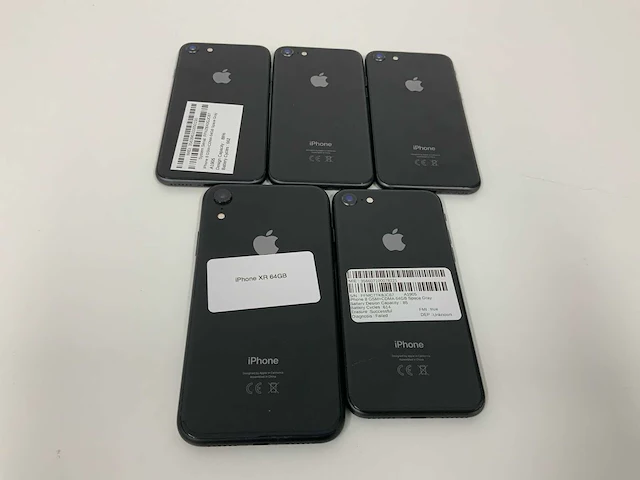 Apple - iphone 8/xr 64gb space gray fmi (5x) - afbeelding 3 van  3