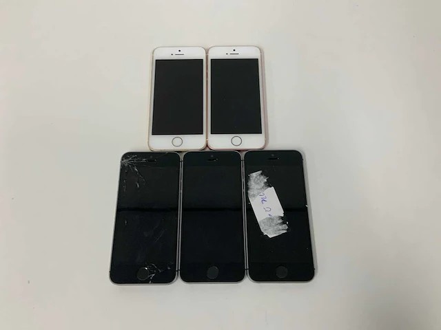 Apple - iphone se 16/32gb space gray/gold - afbeelding 2 van  3