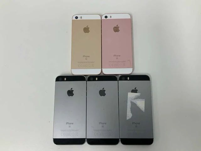 Apple - iphone se 16/32gb space gray/gold - afbeelding 3 van  3