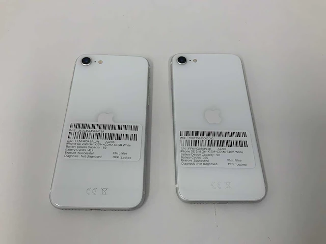 Apple - iphone se (2020): 64gb white - mx9r2zd/a - afbeelding 3 van  3