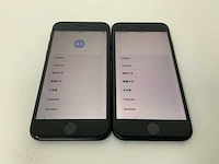 Apple - iphone se 2nd gen(2020) 64gb black (2x) - afbeelding 1 van  3