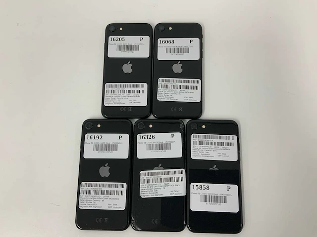 Apple - iphone se 2nd gen(2020) 64gb black (5x) - afbeelding 2 van  2