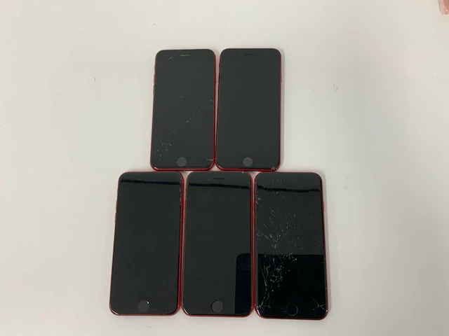 Apple - iphone se 2nd gen(2020) 64gb red (5x) - afbeelding 1 van  2