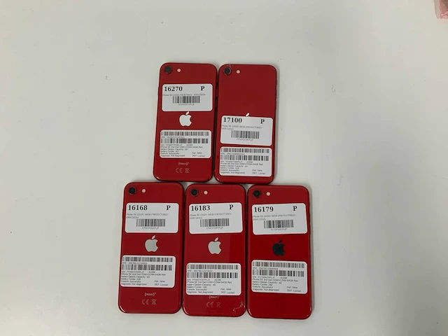 Apple - iphone se 2nd gen(2020) 64gb red (5x) - afbeelding 2 van  2