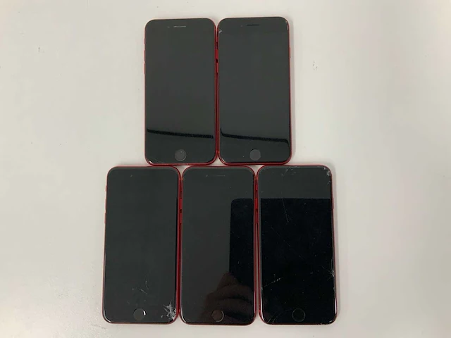 Apple - iphone se 2nd gen(2020) 64gb red (5x) - afbeelding 1 van  2