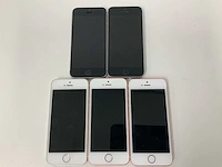 Apple - iphone se silver/space gray/rose gold (5x) - afbeelding 2 van  3