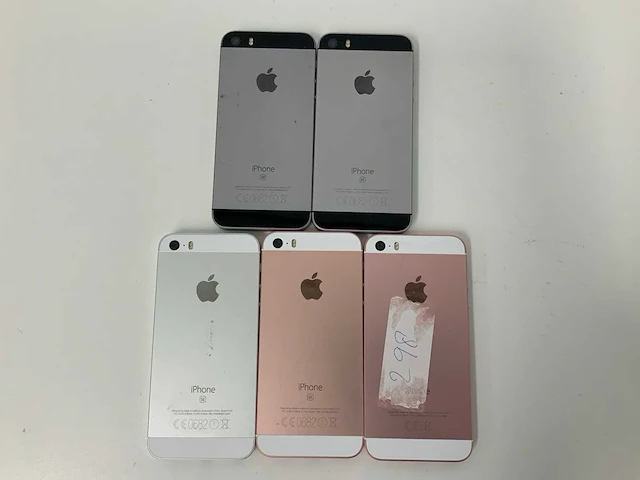 Apple - iphone se silver/space gray/rose gold (5x) - afbeelding 3 van  3
