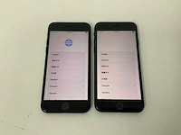 Apple - iphone se(2020) 2nd gen 64gb black (2x) - afbeelding 1 van  3