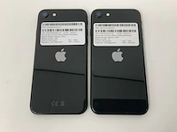 Apple - iphone se(2020) 2nd gen 64gb black (2x) - afbeelding 3 van  3