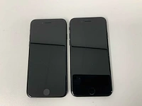 Apple - iphone se(2020) 2nd gen 64gb black (2x) - afbeelding 2 van  3